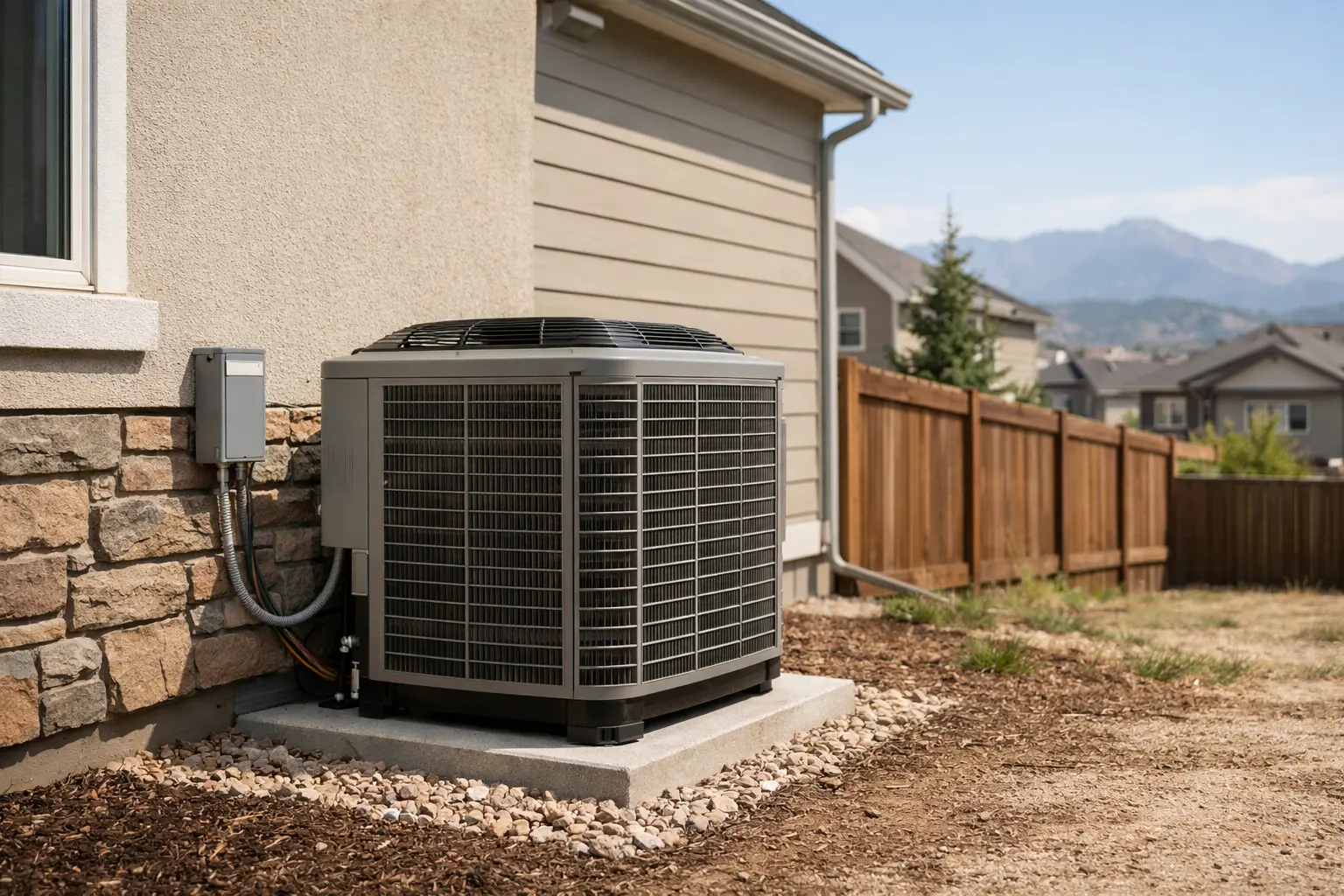 AC blowing warm air Colorado Springs