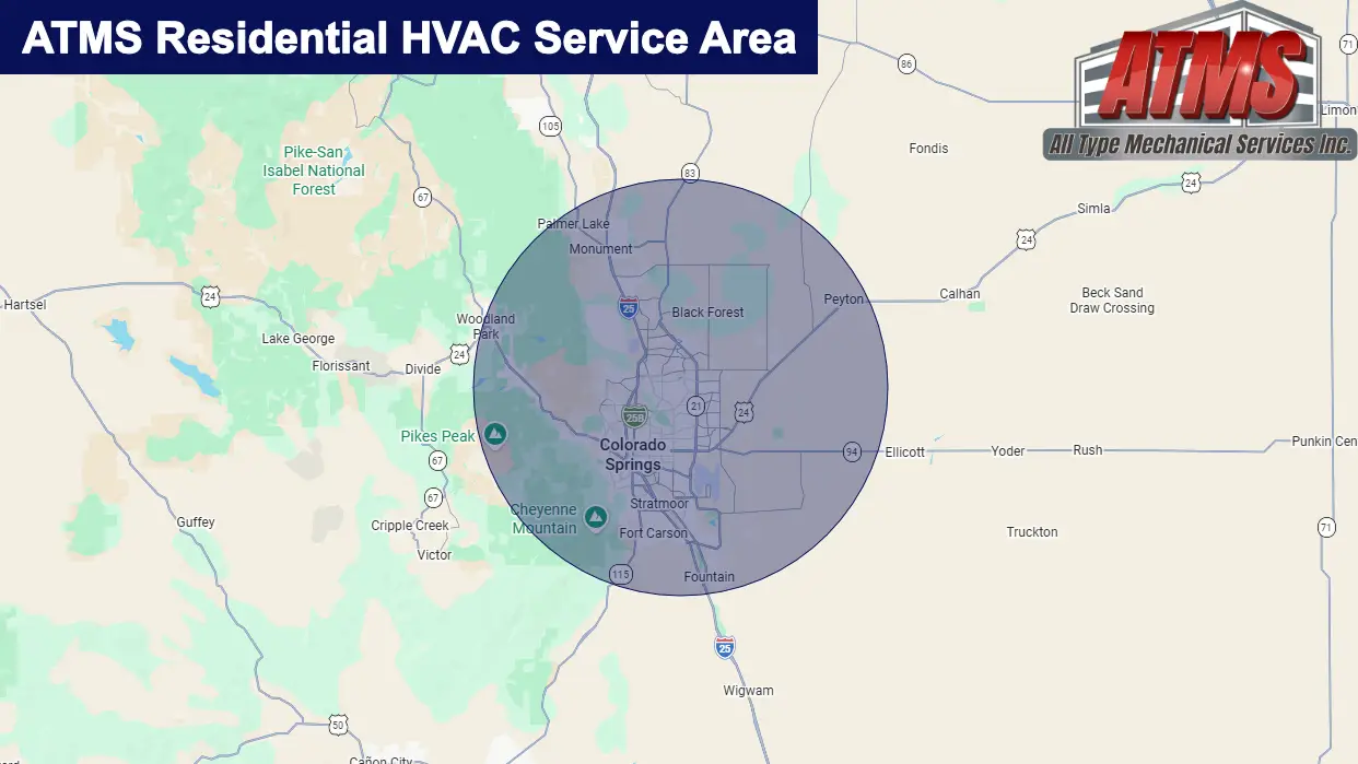 residential-hvac-servcie-area ATMS Residential HVAC Service Area Map