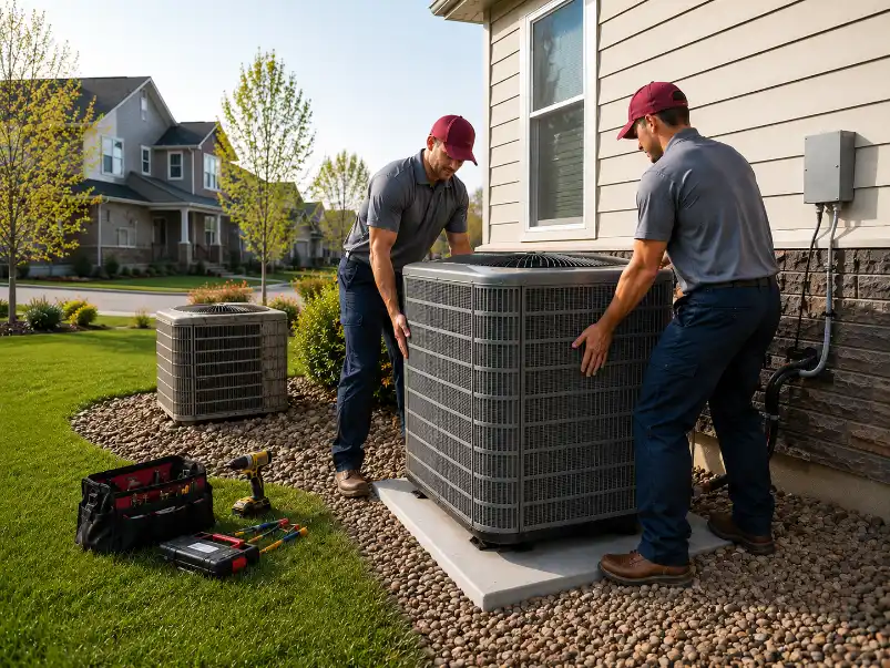 Residential air conditioning installation in Colorado Springs